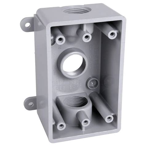 single gang wall mount junction box|single gang outlet box.